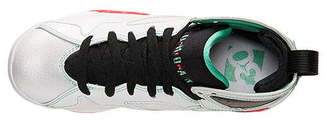 Air Jordan 7 - White/Infrared-Blk  release photo 5