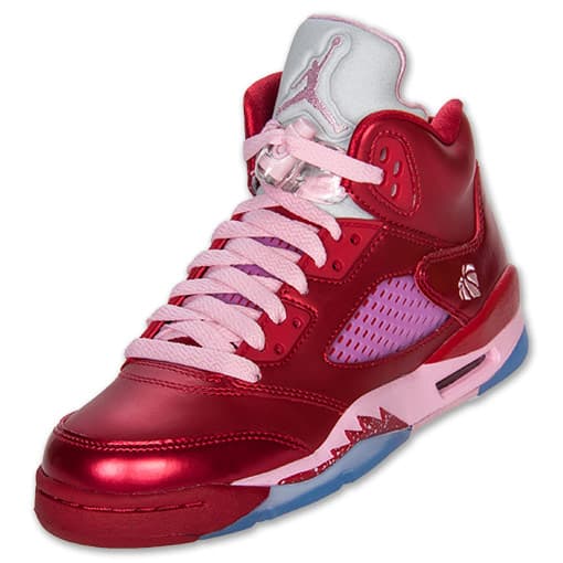 Girls' Gradeschool Jordan Retro V Basketball Shoes release photo 1