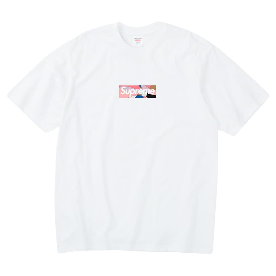 Supreme®/Emilio Pucci® Box Logo Tee release photo 1