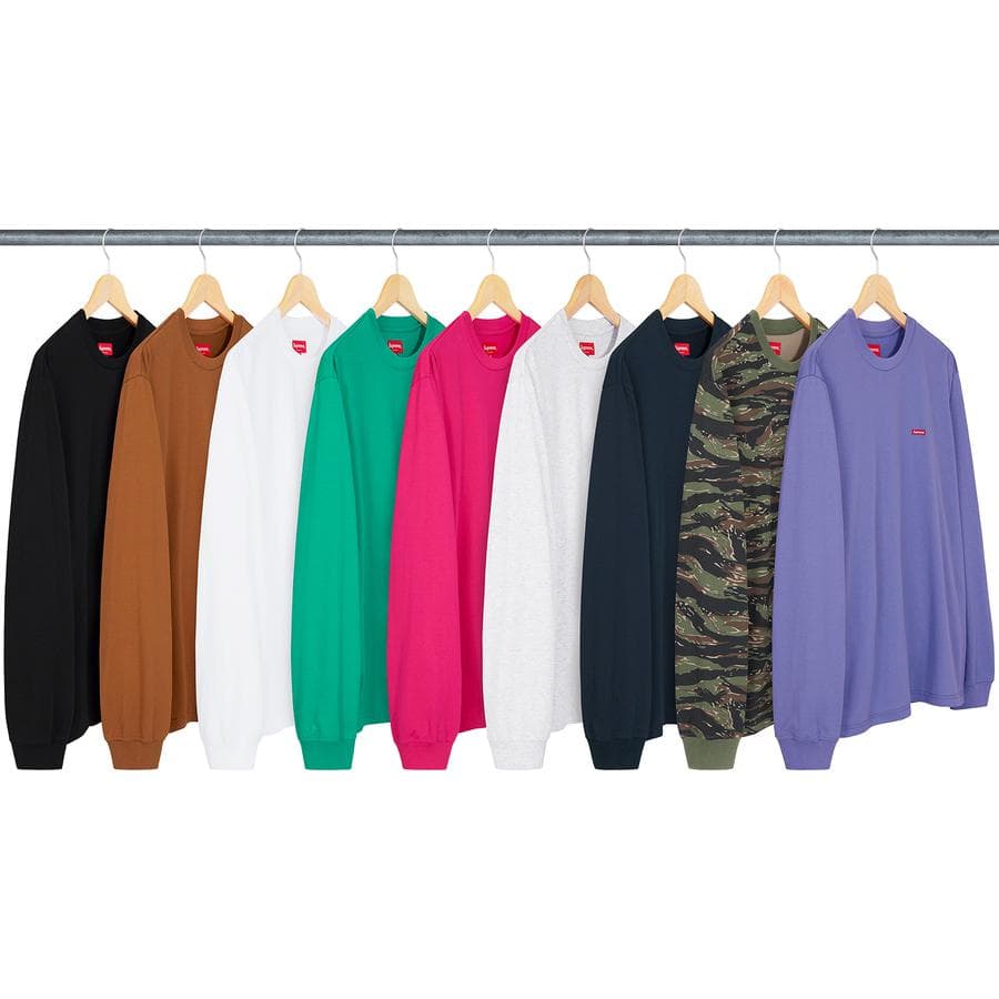 Supreme Small Box L/S Tee release photo 1