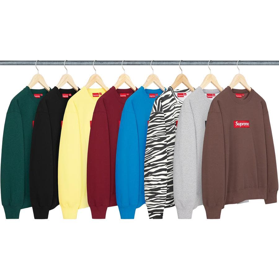 Box Logo Crewneck release photo 1