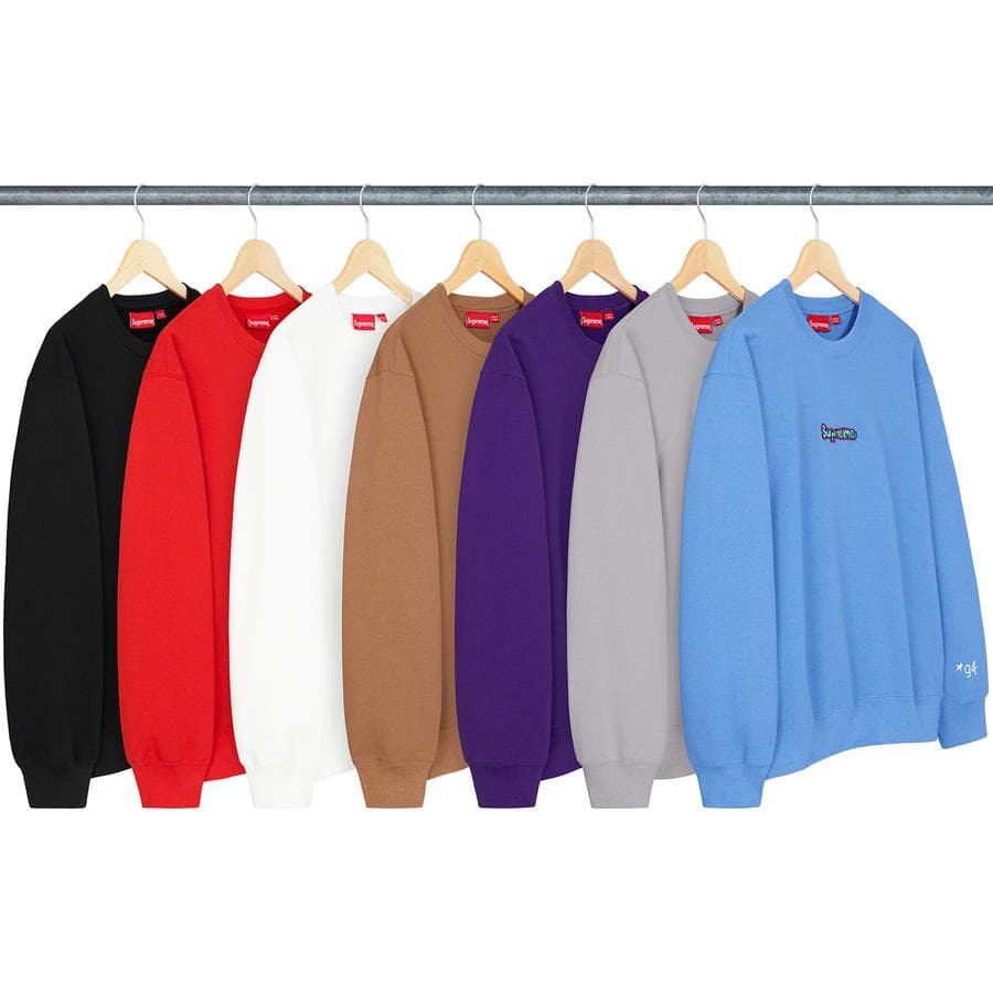 Supreme® Gonz Logo Crewneck release photo 1