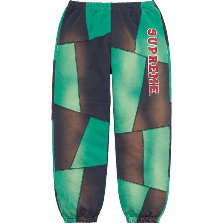 Supreme Patchwork Sweatpant release photo 2