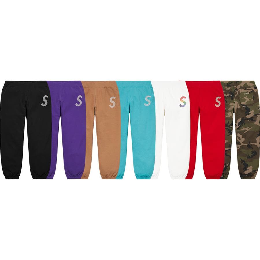 Supreme Swarovski® S Logo Sweatpant release photo 1