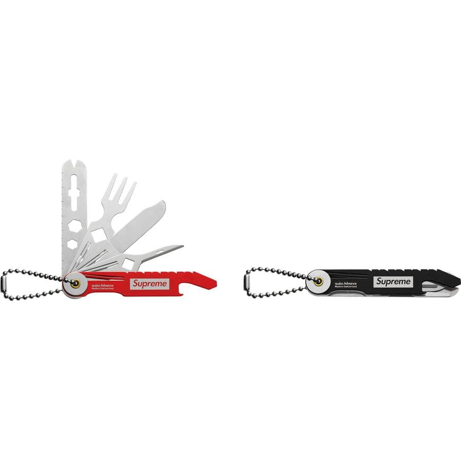 Supreme®/Swiss Advance Crono N5 Pocket Knife release photo 1