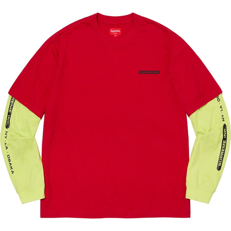 Supreme Paneled L/S Top release photo 4