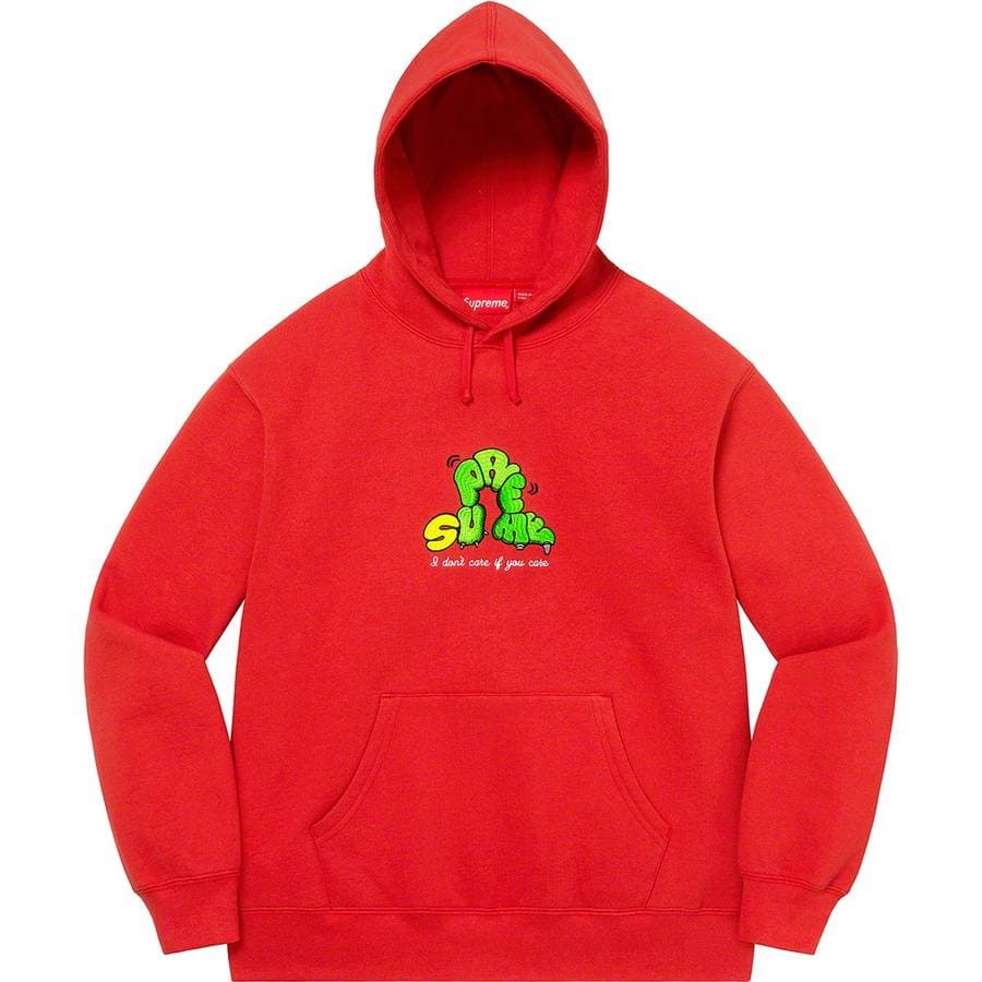 Supreme Don't Care Hooded Sweatshirt release photo 5
