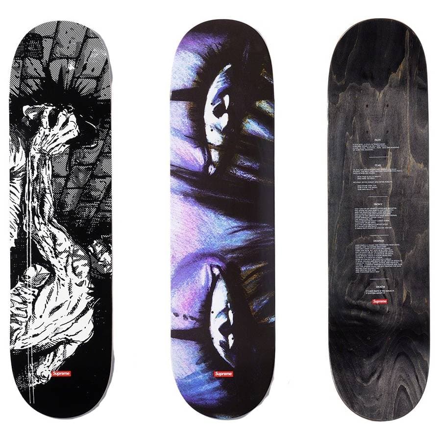 Supreme/The Crow Skateboard release photo 1
