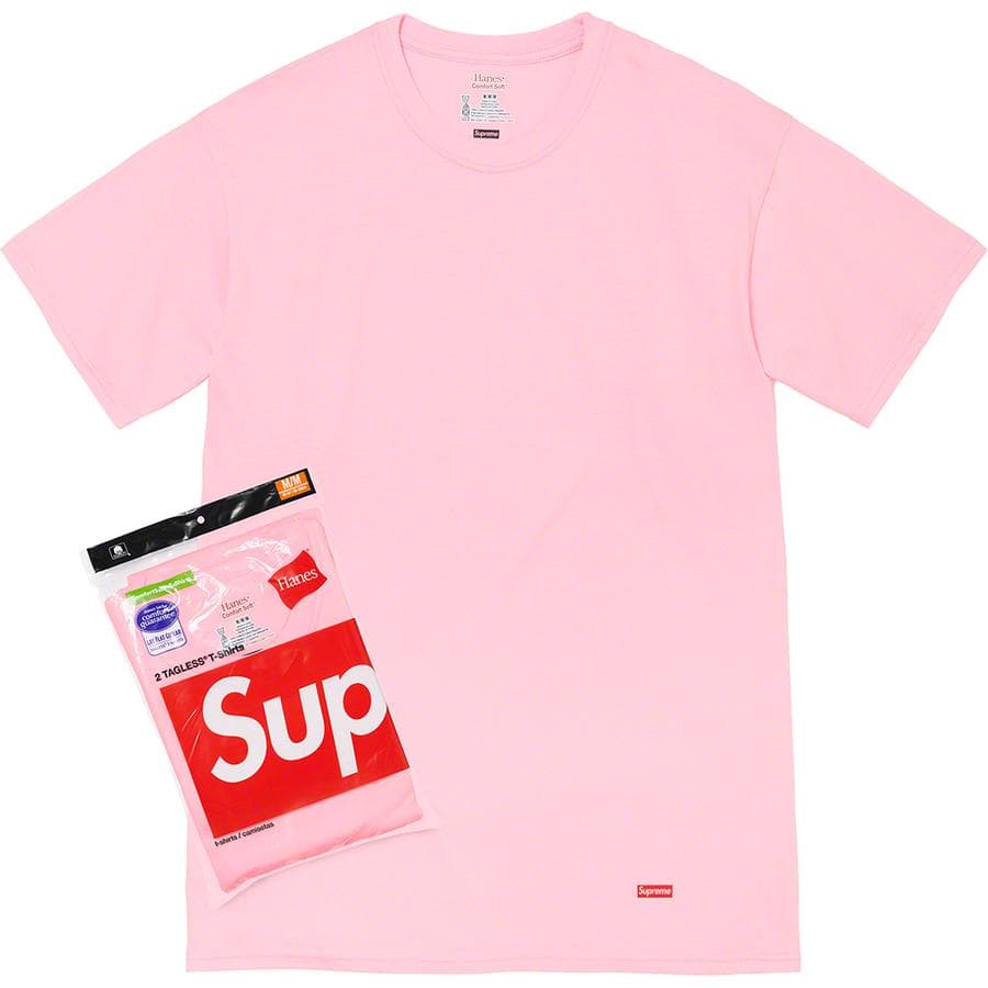 Supreme®/Hanes® Tagless Tees (2 Pack) release photo 1