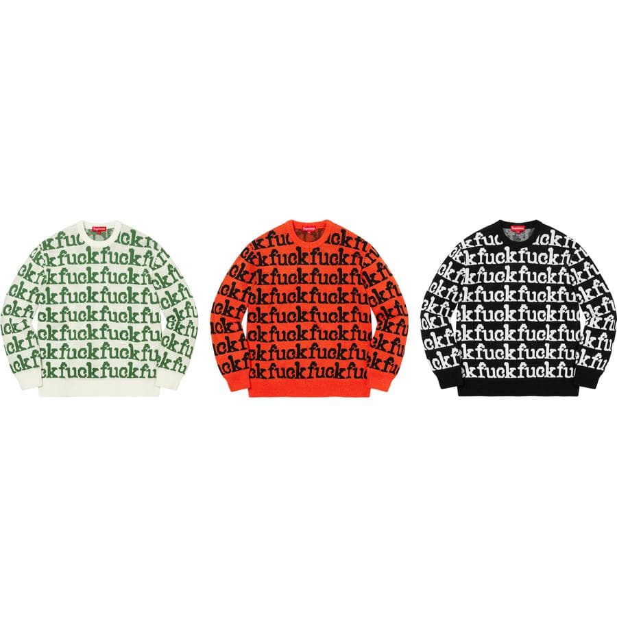 Fuck Sweater release photo 1