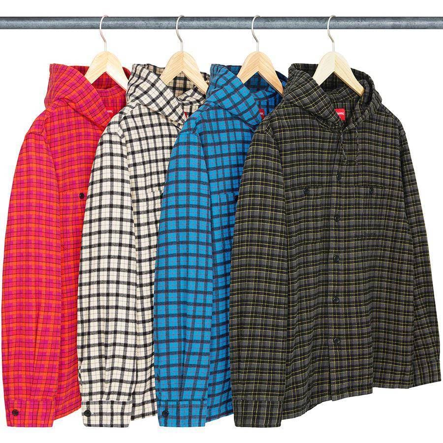 Mini Plaid Hooded Shirt release photo 1