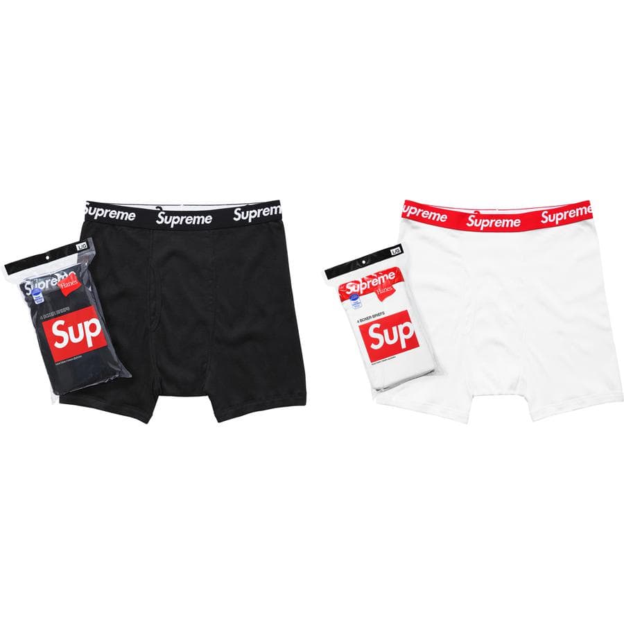 Supreme®/Hanes® Boxer Briefs (4 Pack) release photo 1