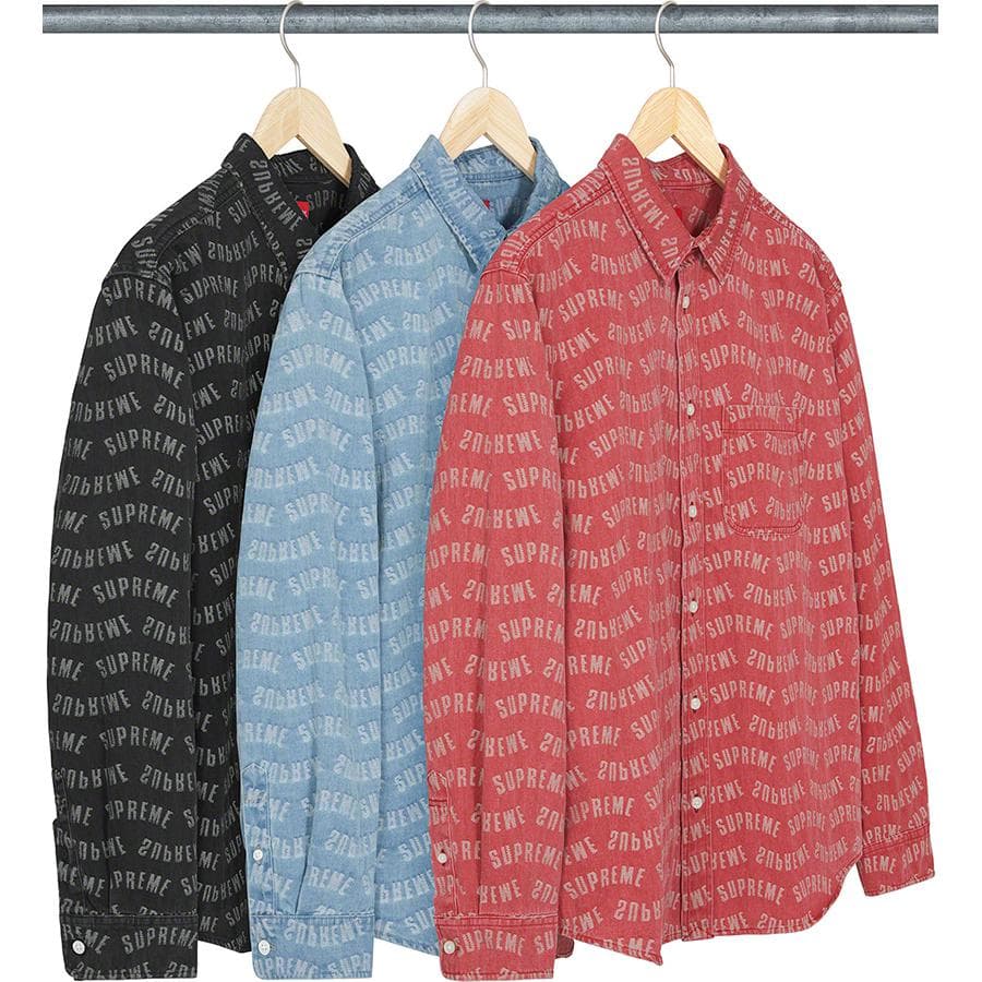 Arc Jacquard Denim Shirt release photo 1