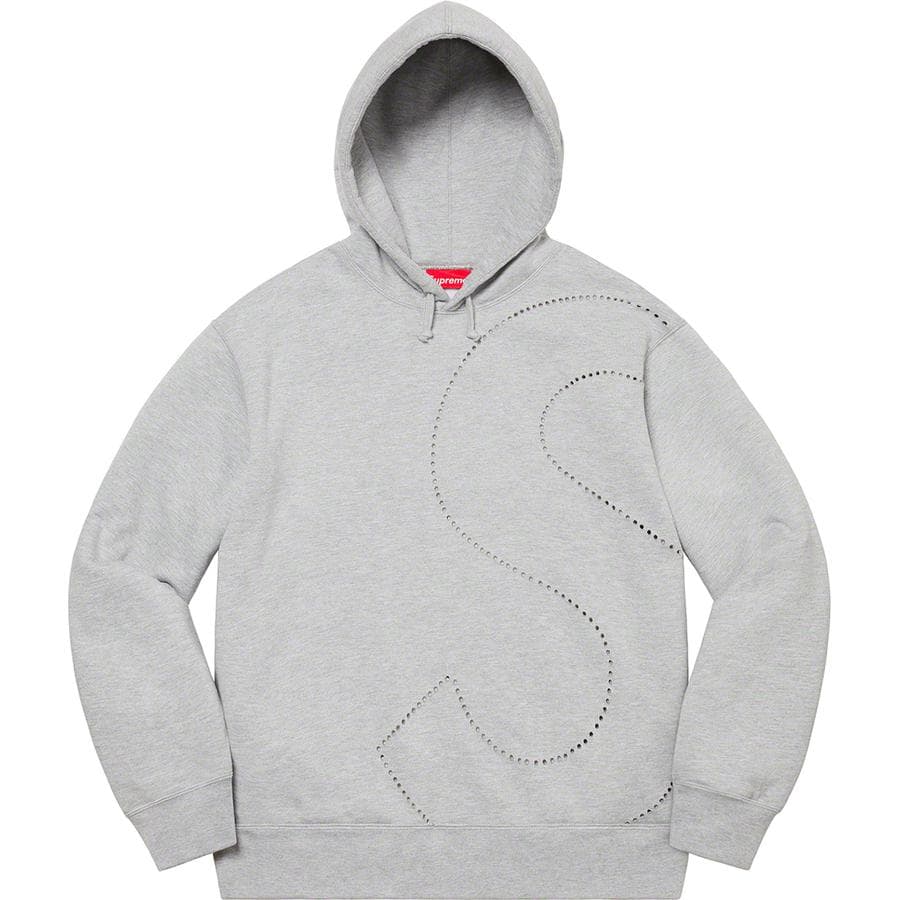 Supreme Laser Cut S Logo Hooded Sweatshirt release photo 2