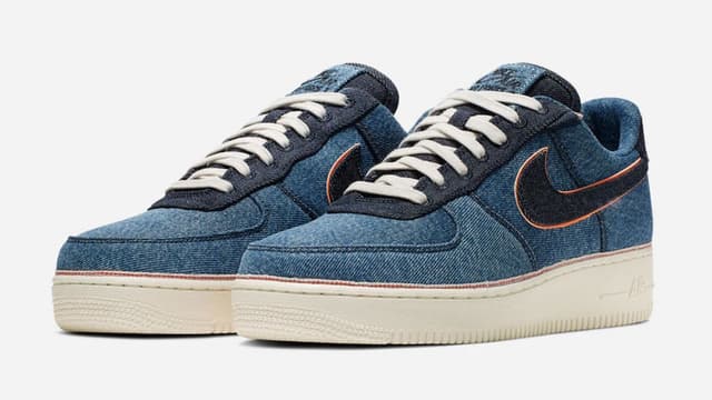 3×1 x Nike Air Force 1 Low “Stonewash Blue” Nike release photo