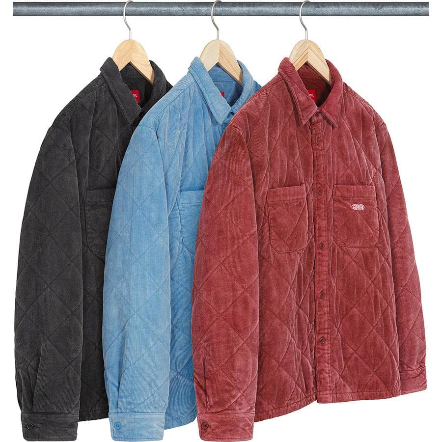 Quilted Corduroy Shirt release photo 1