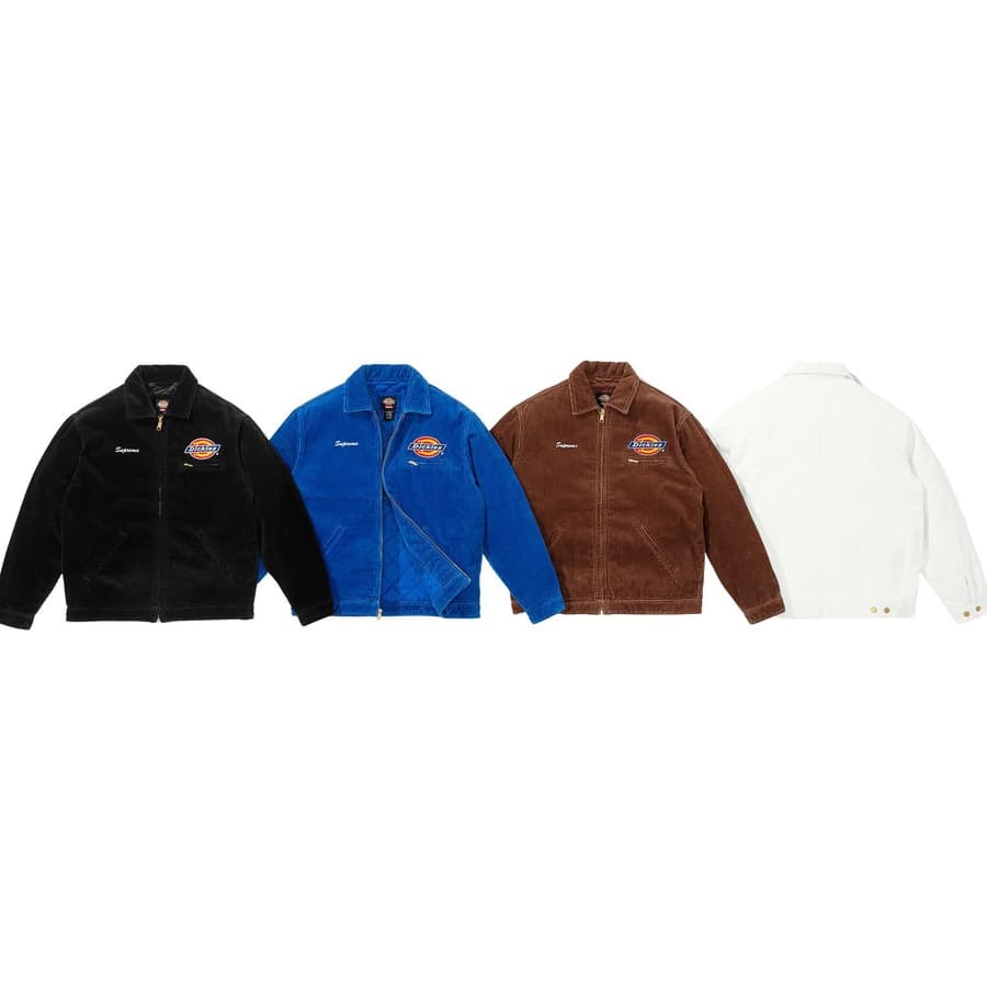 Supreme®/dickies® Corduroy Work Jacket release photo 1