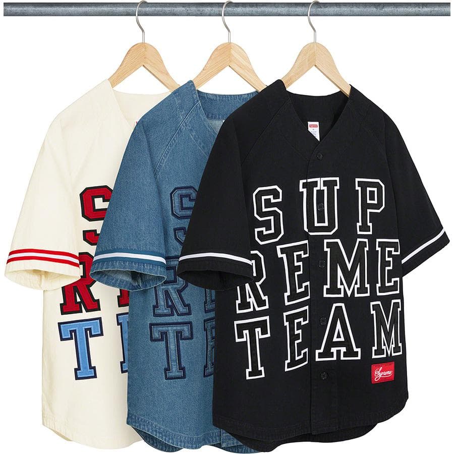 Denim Baseball Jersey release photo 1