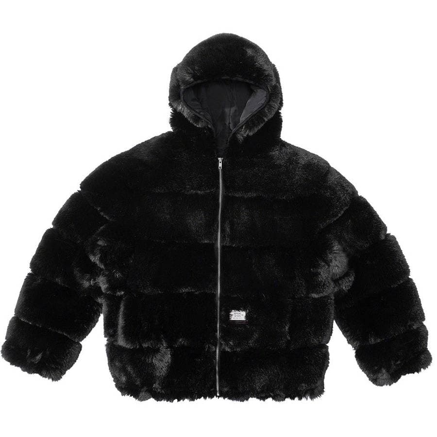 Supreme®/wtaps® Faux Fur Hooded Jacket release photo 1