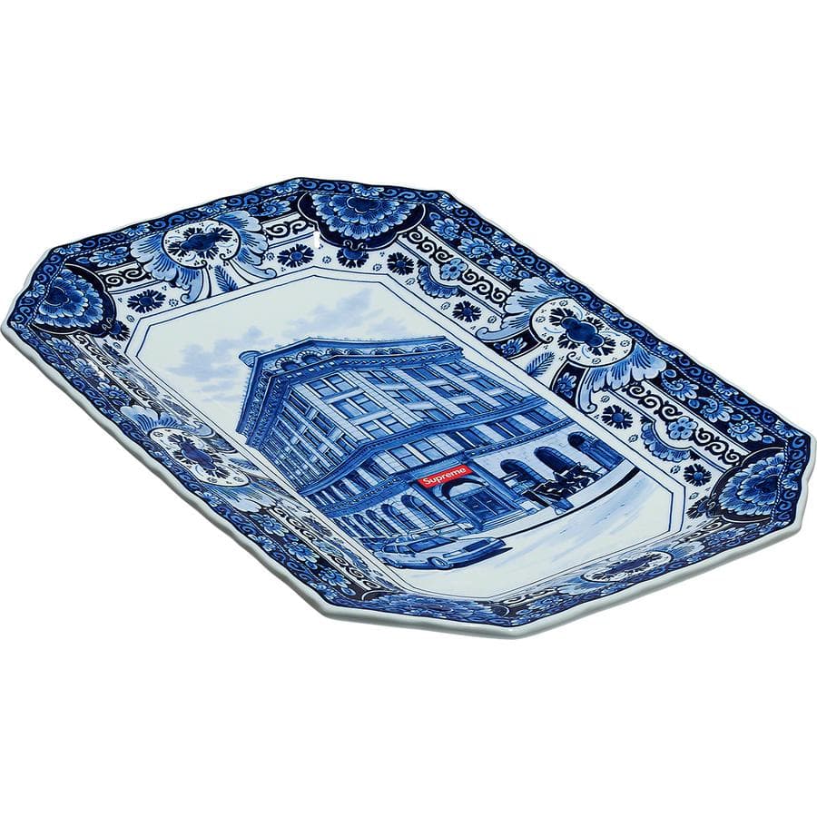 Supreme®/Royal Delft Hand-Painted 190 Bowery Large Plate release photo 2