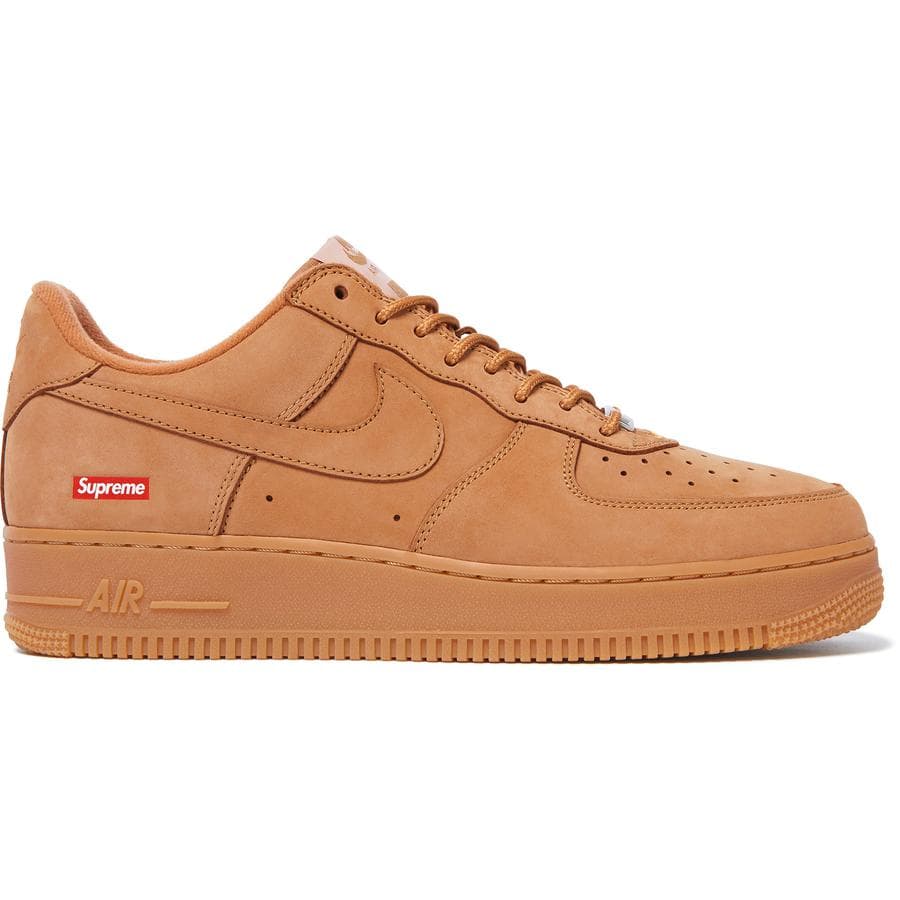 Supreme®/nike® Air Force 1 Low Flax release photo 1
