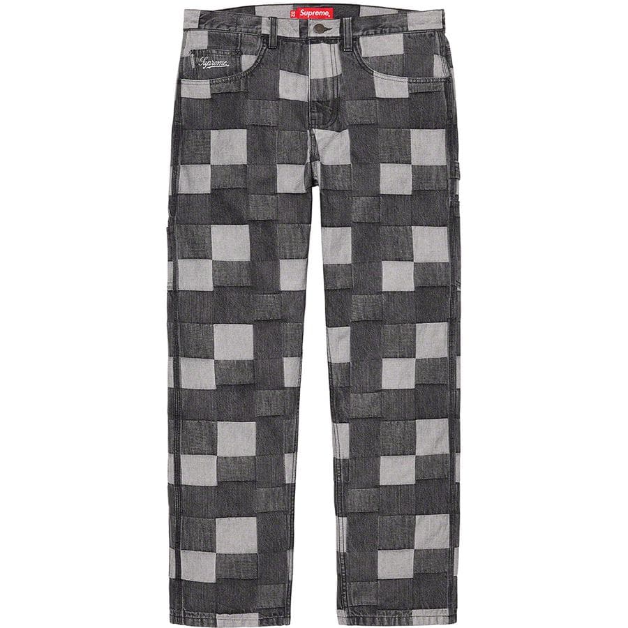 Supreme Patched Denim Painter Pant release photo 2