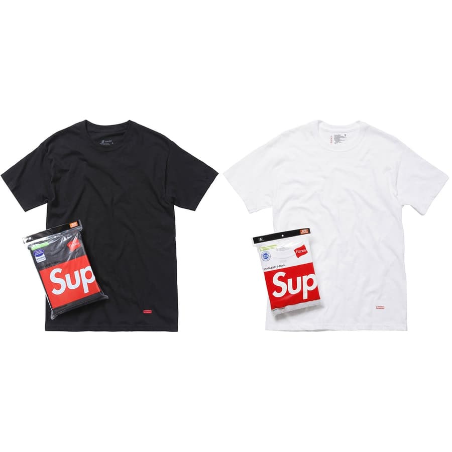 Supreme®/hanes® Tagless Tees (3 Pack) release photo 1
