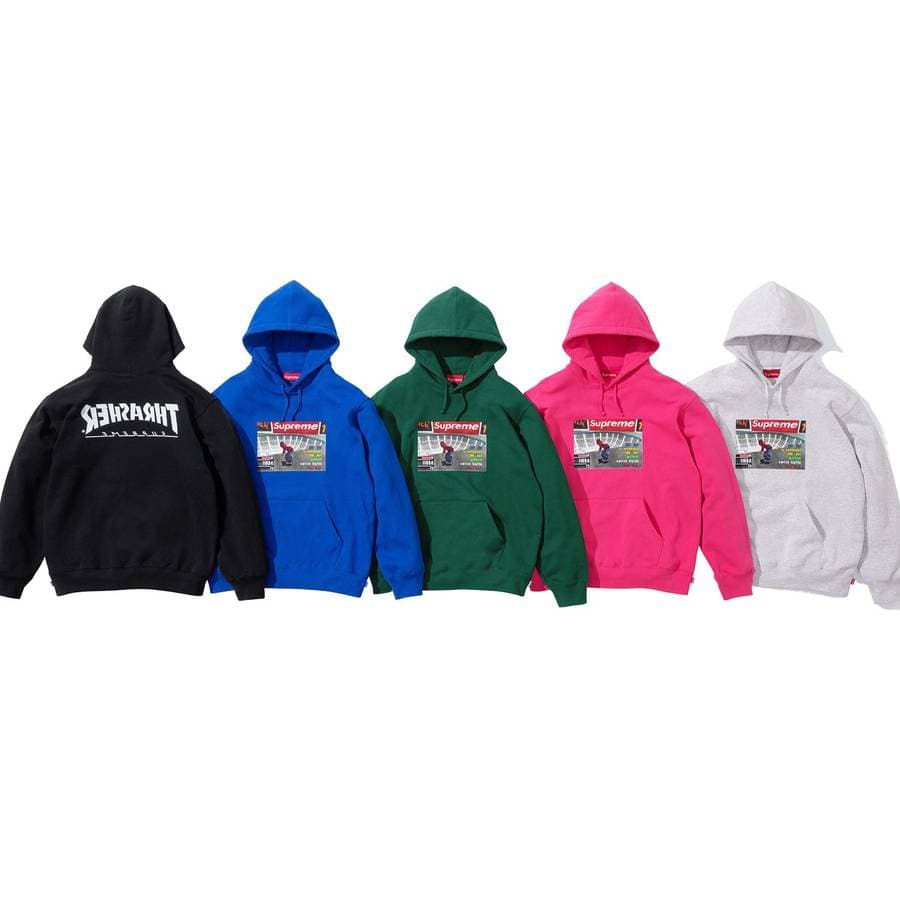 Supreme®/thrasher® Hooded Sweatshirt release photo 1