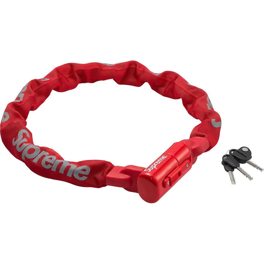 Supreme®/Kryptonite Integrated Chain Lock release photo 1