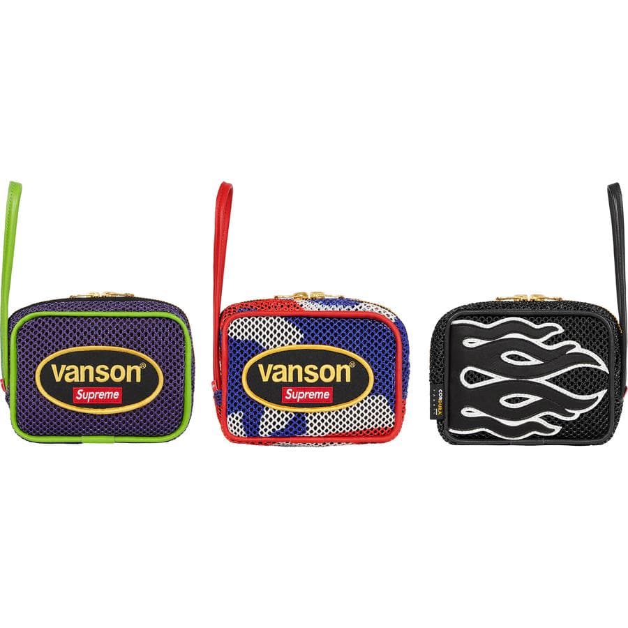 Supreme®/vanson Leathers® Cordura® Mesh Wrist Bag release photo 1
