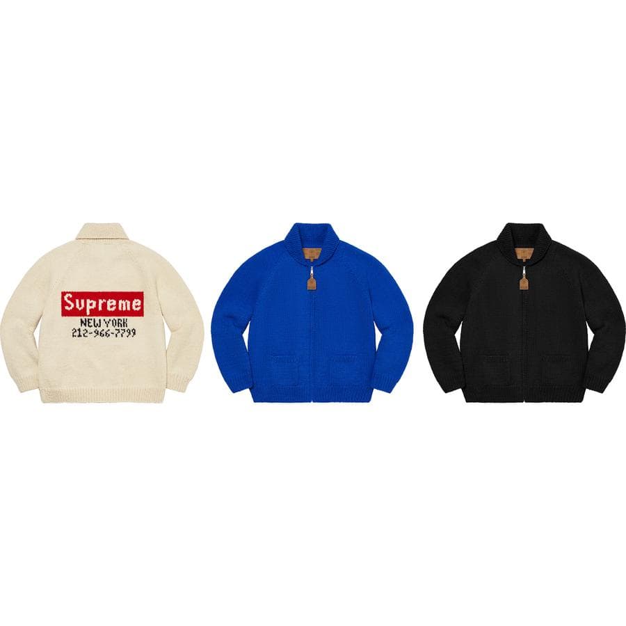 Box Logo Cowichan Sweater release photo 1