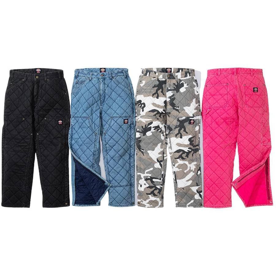 Supreme®/dickies® Quilted Denim Work Pant release photo 1