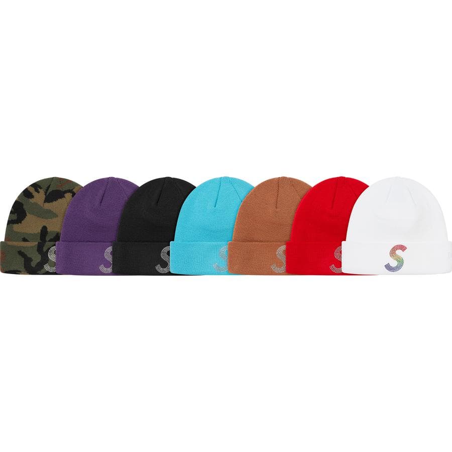 Supreme New Era® Swarovski® S Logo Beanie release photo 1