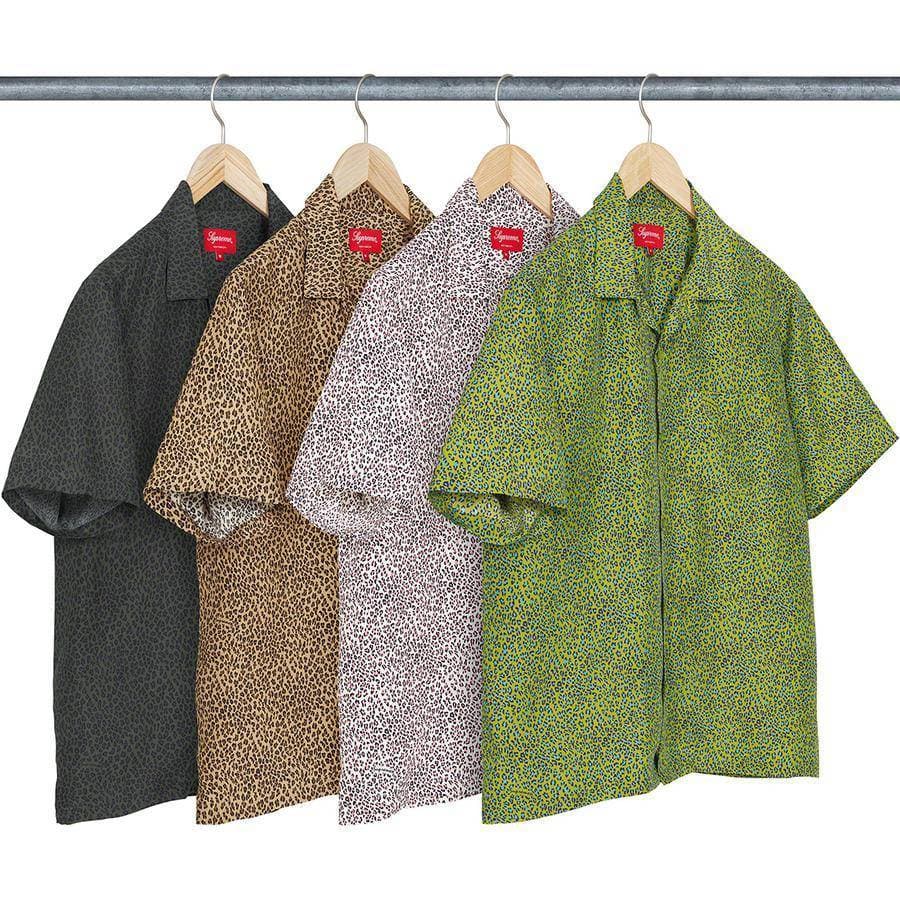 Leopard Silk S/s Shirt release photo 1