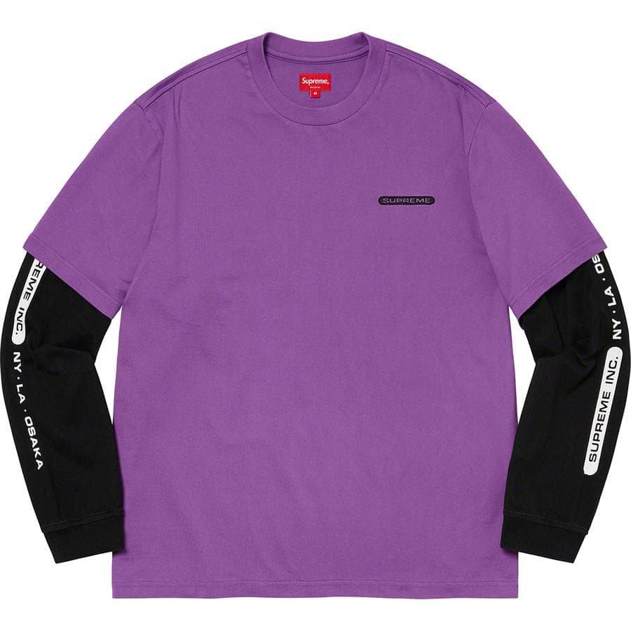Supreme Paneled L/S Top release photo 1