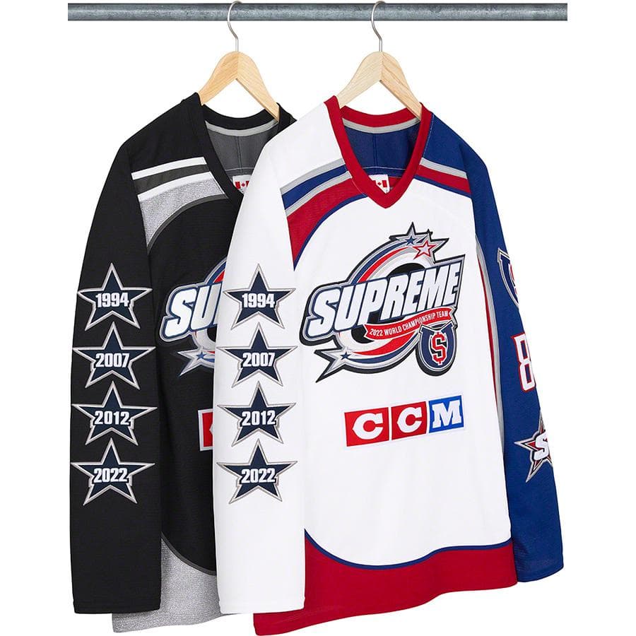 Supreme®/ccm® All Stars Hockey Jersey release photo 1