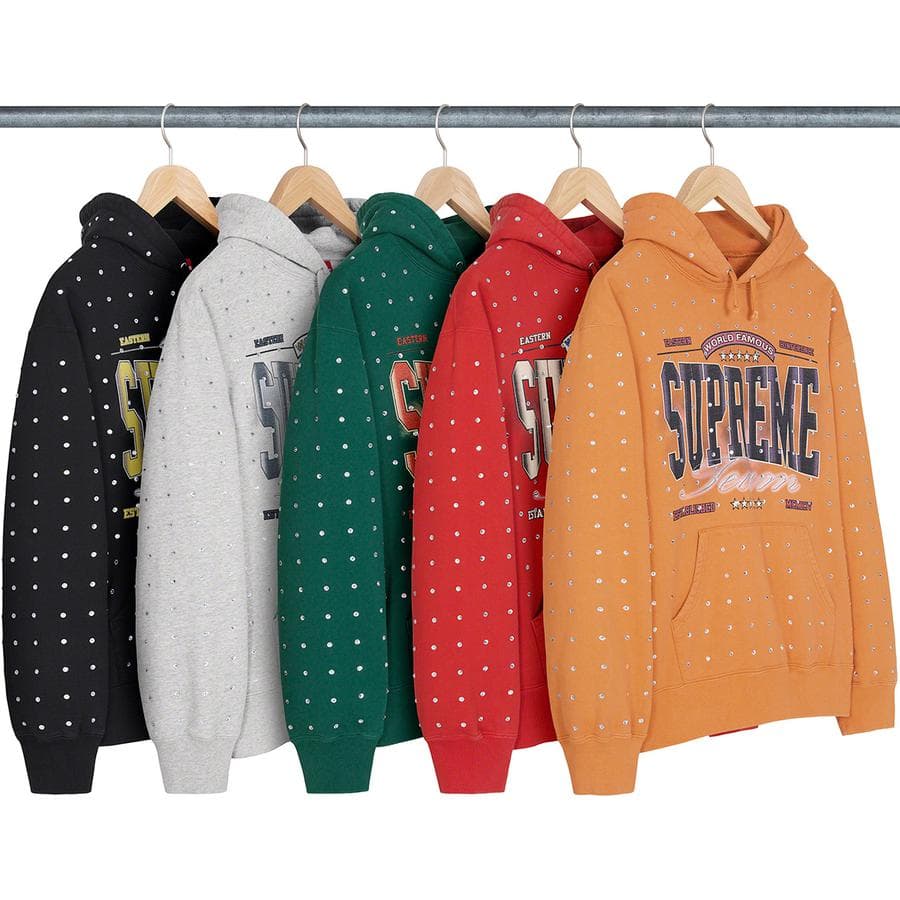 Rhinestone Hooded Sweatshirt release photo 1