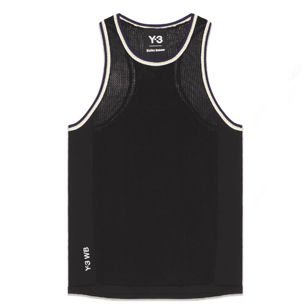 Adidas Y-3 x Wales Bonner Women's Y3 Knitted Tank - Black adidas release photo