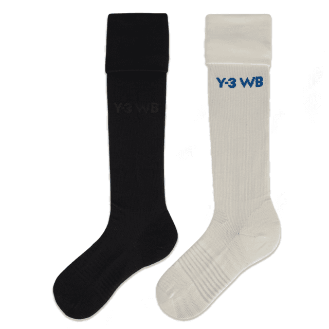 Adidas Y-3 x Wales Bonner Football Socks - Off White/Black adidas release photo