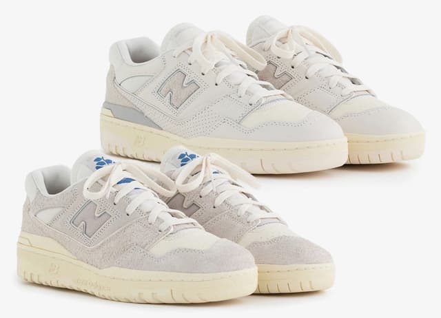 Aimé Leon Dore x New Balance 550 “White Leather” New Balance release photo