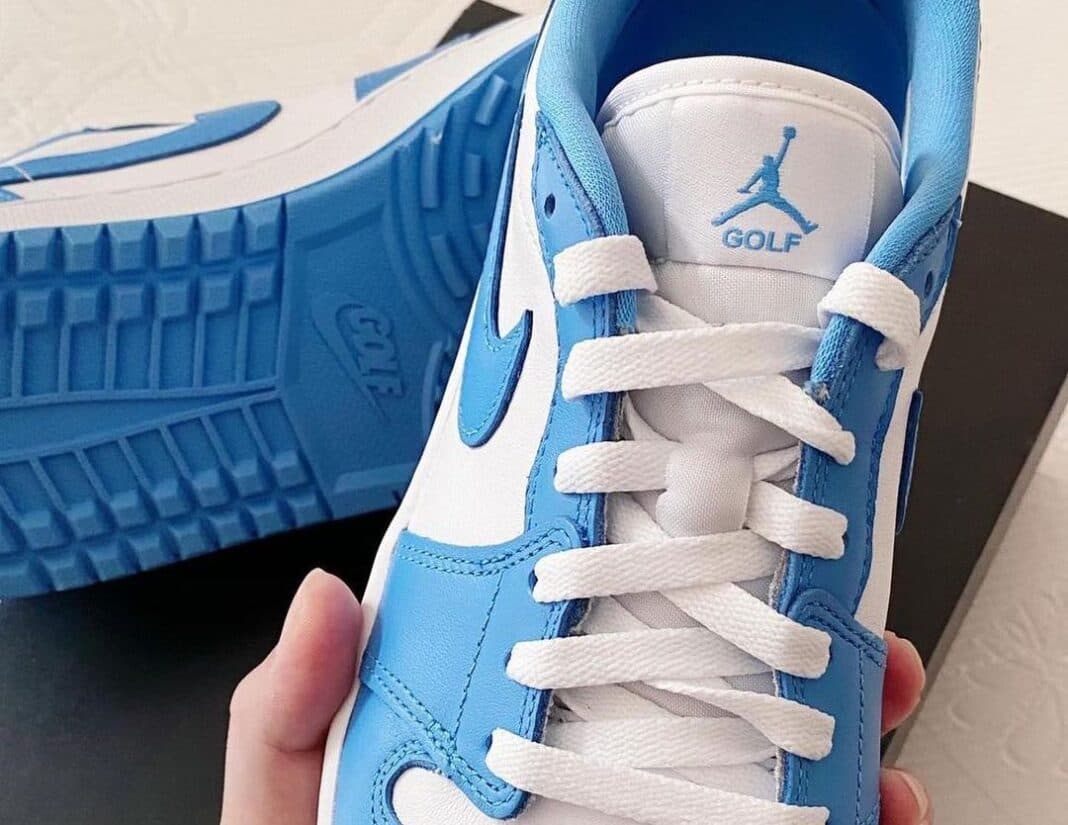 Air Jordan 1 Low Golf “UNC” Jordan release photo