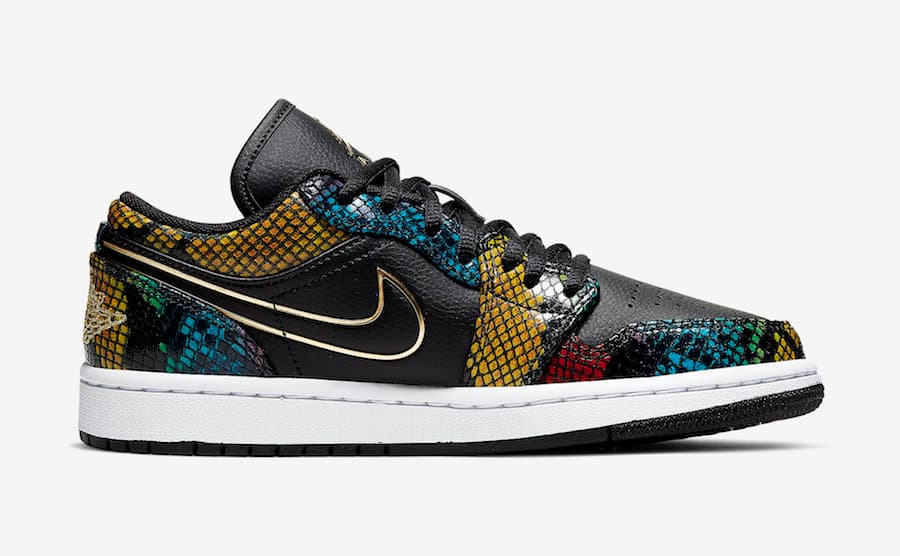 Air Jordan 1 Low WMNS “Multi Snakeskin” release photo 3