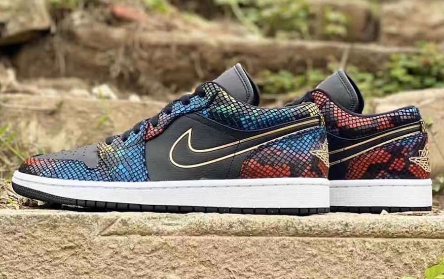 Air Jordan 1 Low WMNS “Multi Snakeskin” release photo 7
