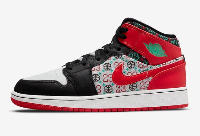 Air Jordan 1 Mid GS “Holiday” Jordan release photo