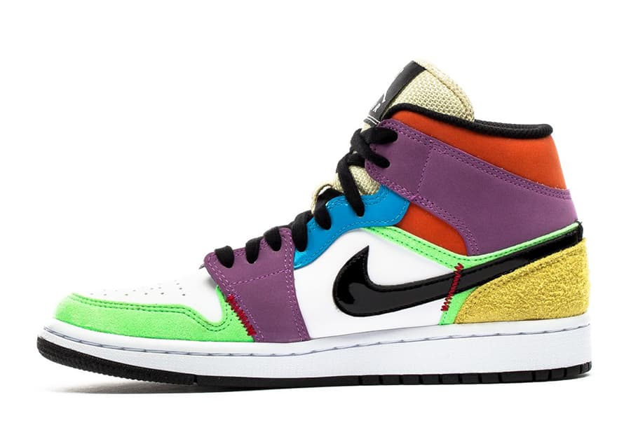 Air Jordan 1 Mid SE “Multicolor” release photo 2