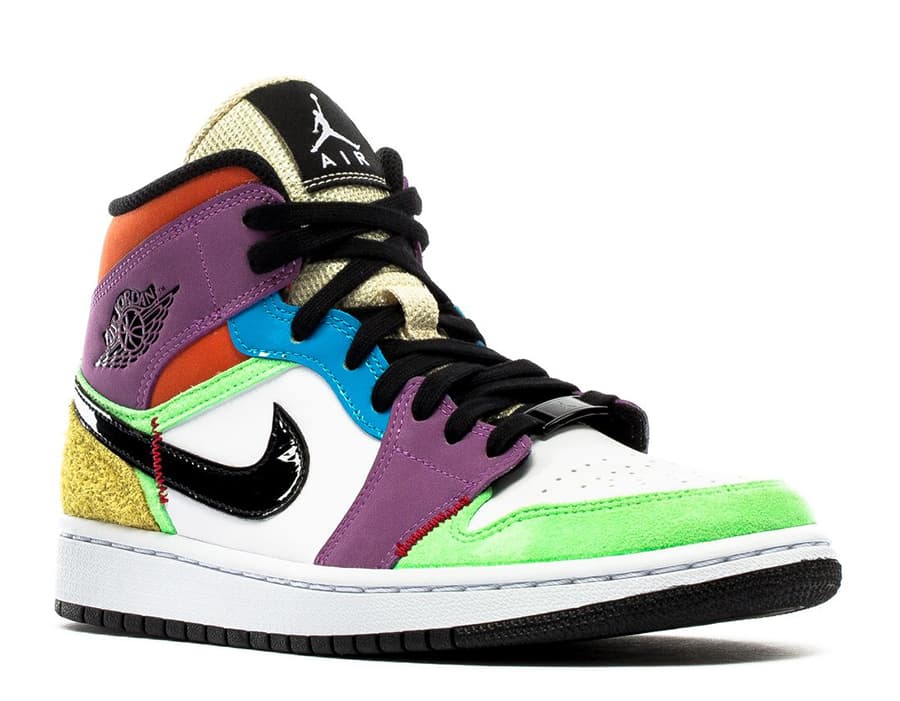 Air Jordan 1 Mid SE “Multicolor” release photo 3