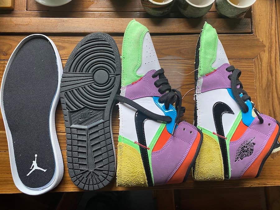 Air Jordan 1 Mid SE “Multicolor” release photo 8