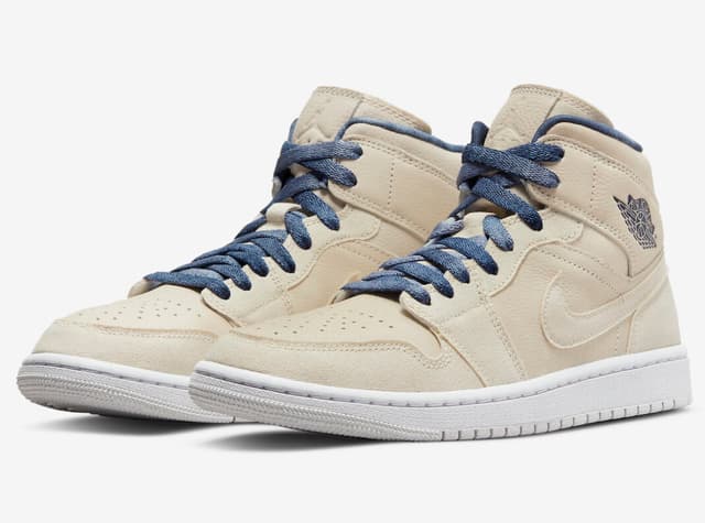 Air Jordan 1 Mid WMNS “Sanddrift” Jordan release photo