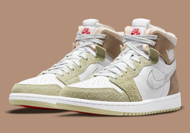Air Jordan 1 Zoom CMFT "Olive Aura" Jordan release photo