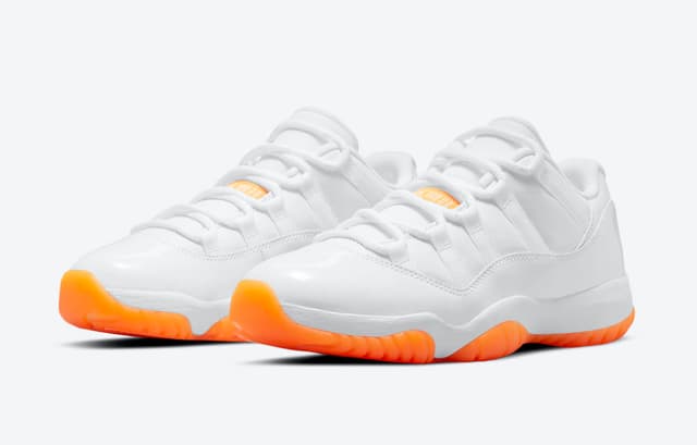 Air Jordan 11 Low WMNS “Citrus” Jordan release photo